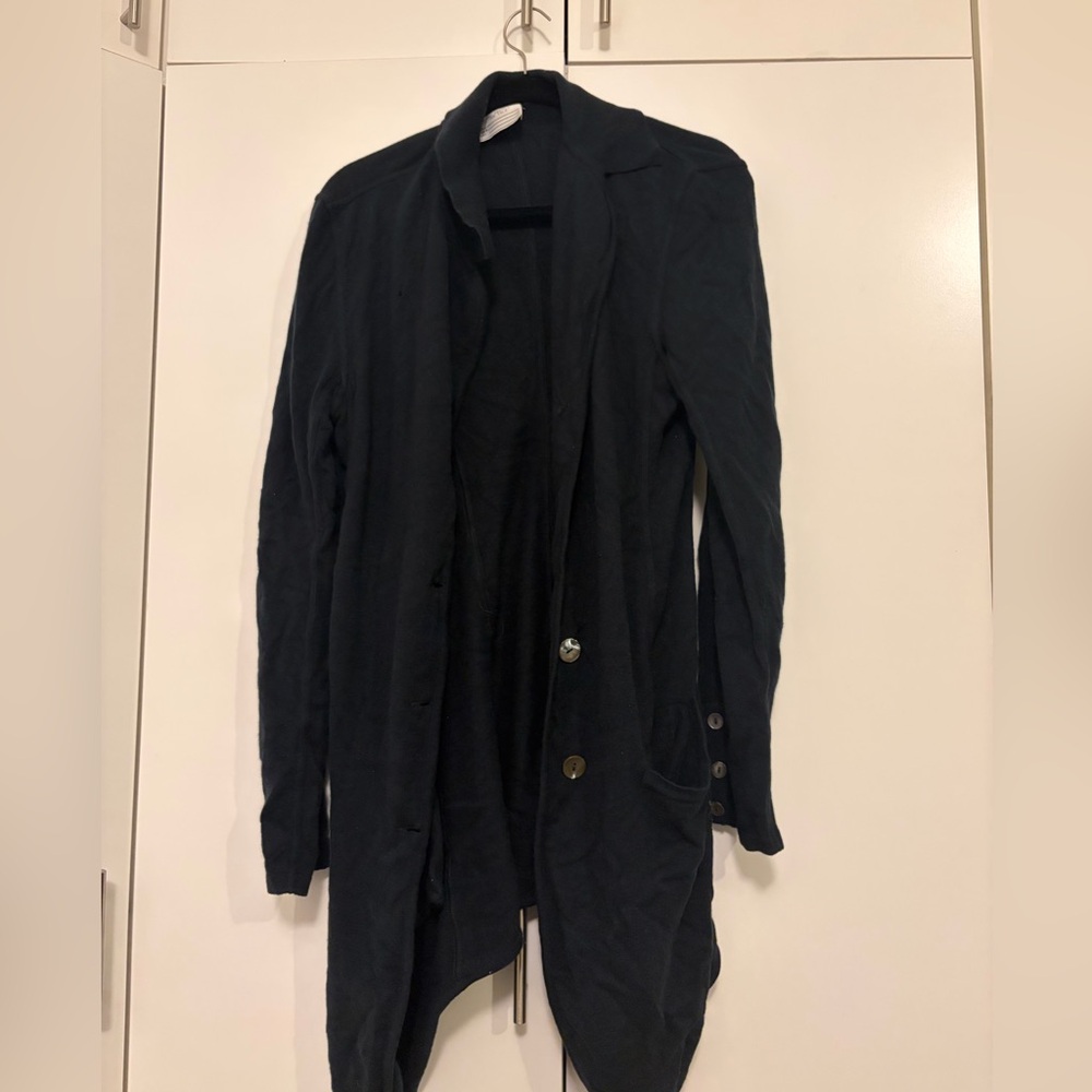 Donna Karan Original Sample Cashmere Long Cardigan
